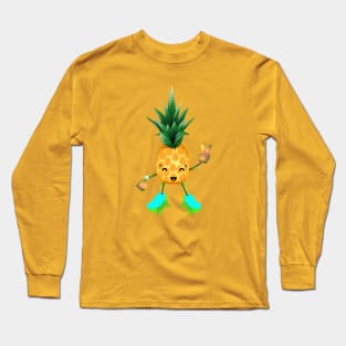 Pineapple Long Sleeve T-Shirt